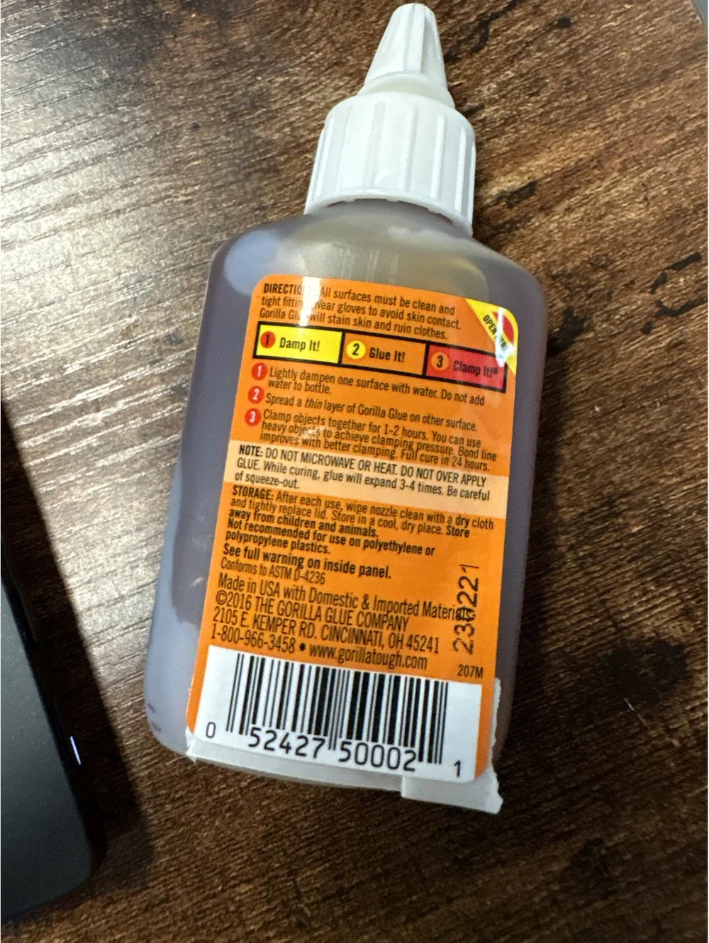 Original Gorilla Glue - 2 fl. oz. (59 mL)